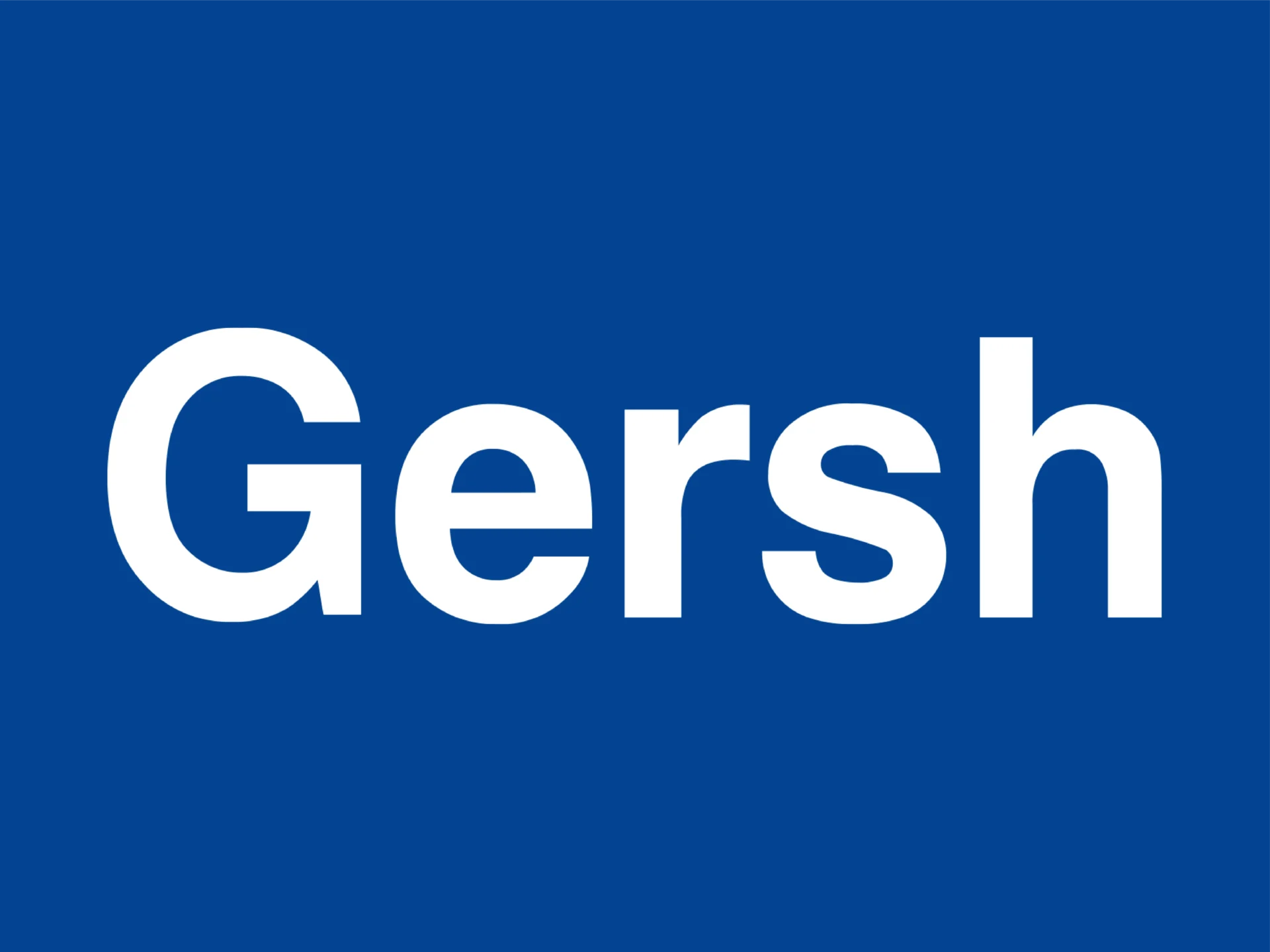 Gersh Logo